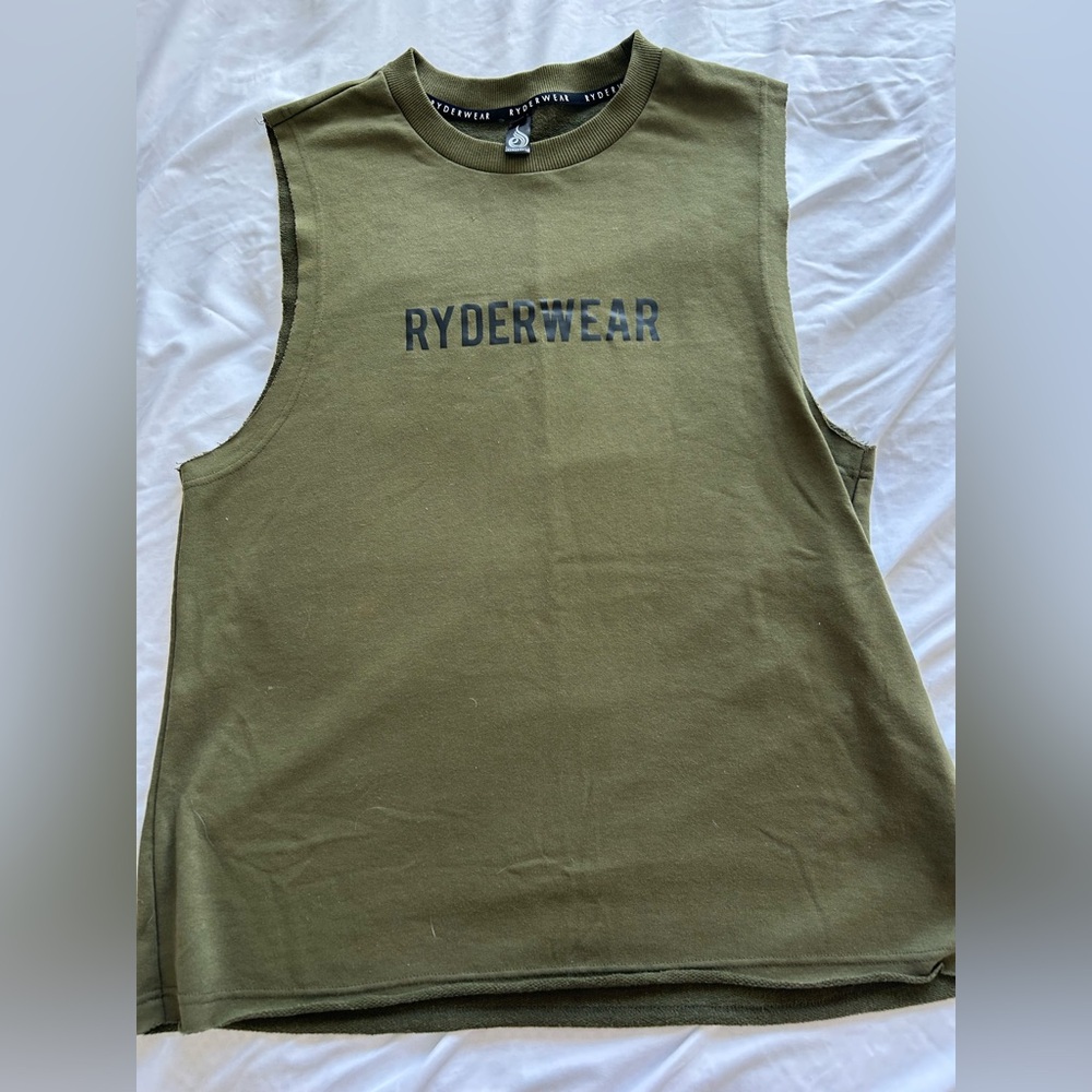 Ryderwear Khaki Crew Neck Top